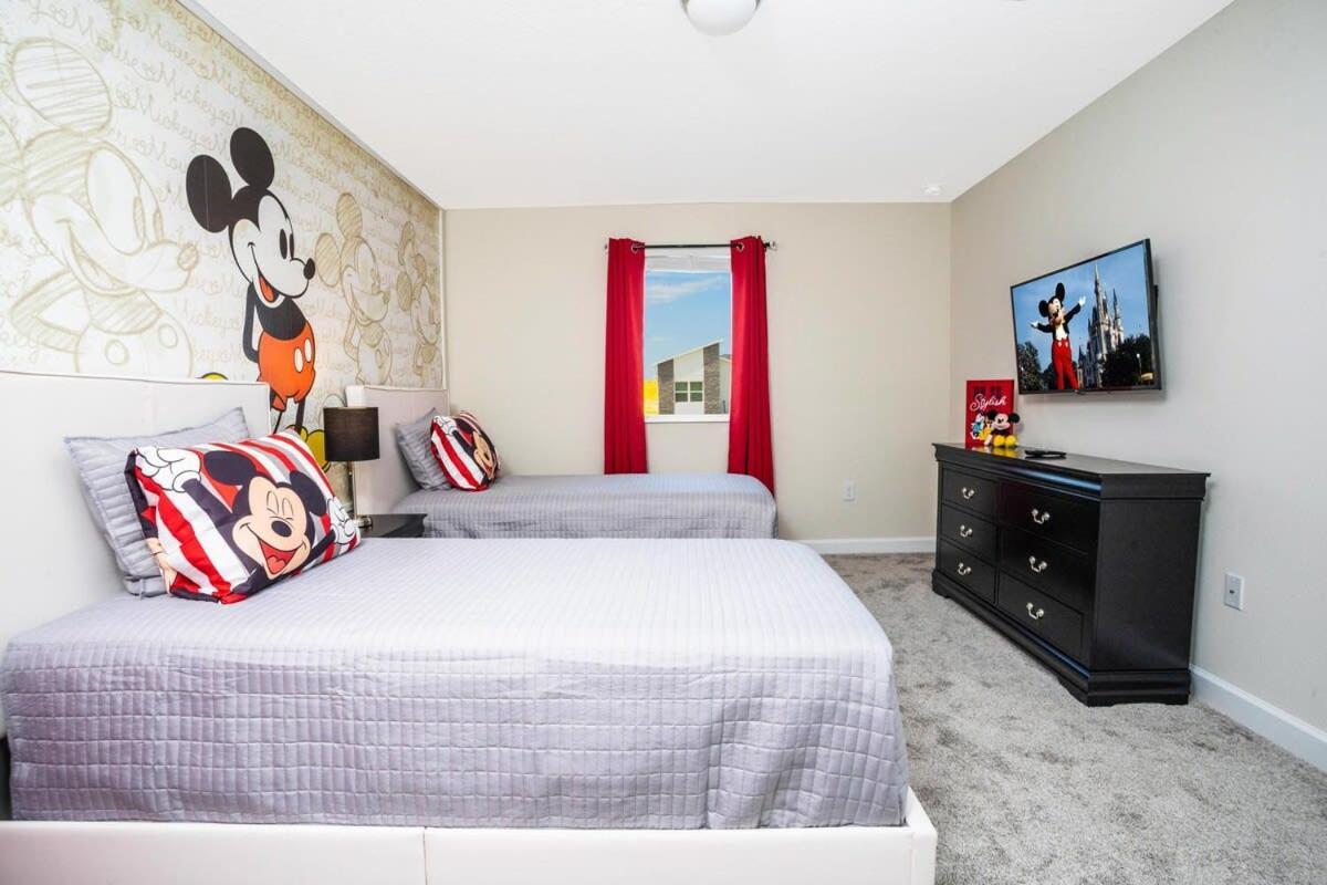 Marvelous 7Bd/5Ba Family Friendly W/ Gameroom & Pool Close To Disney 1201 Киссимми Экстерьер фото