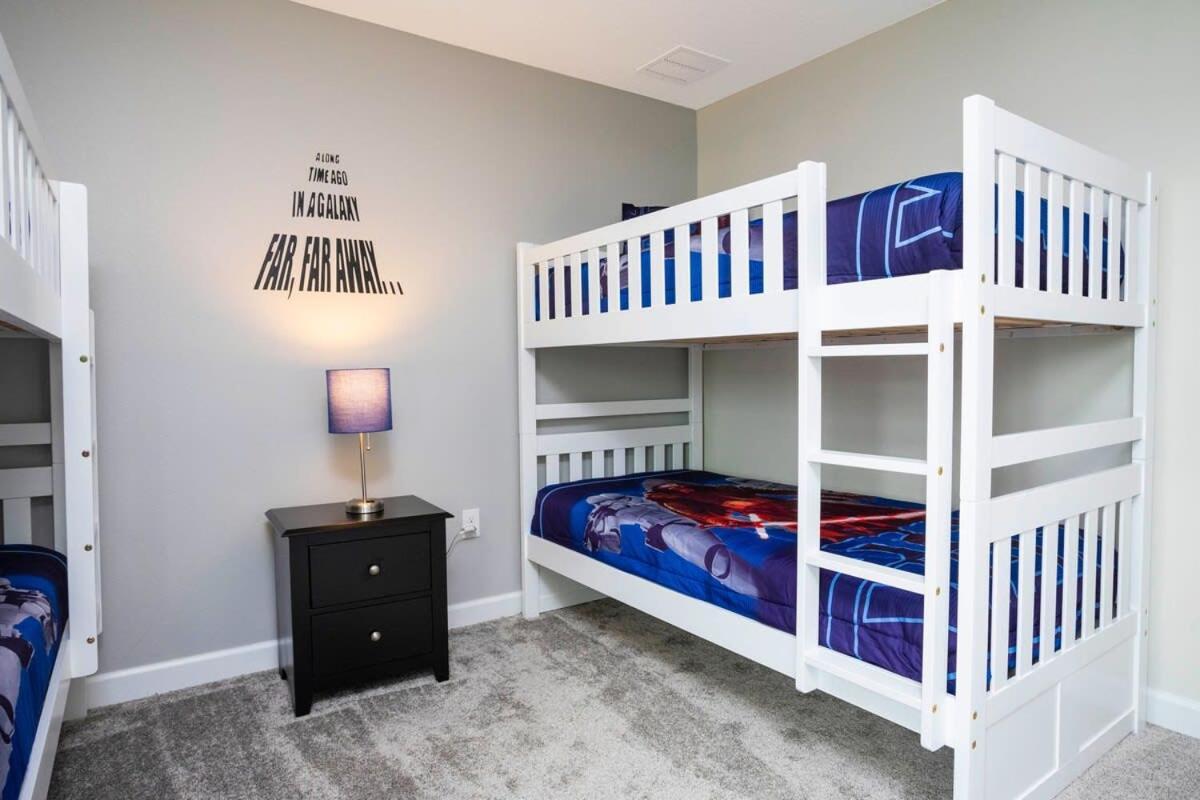 Marvelous 7Bd/5Ba Family Friendly W/ Gameroom & Pool Close To Disney 1201 Киссимми Экстерьер фото