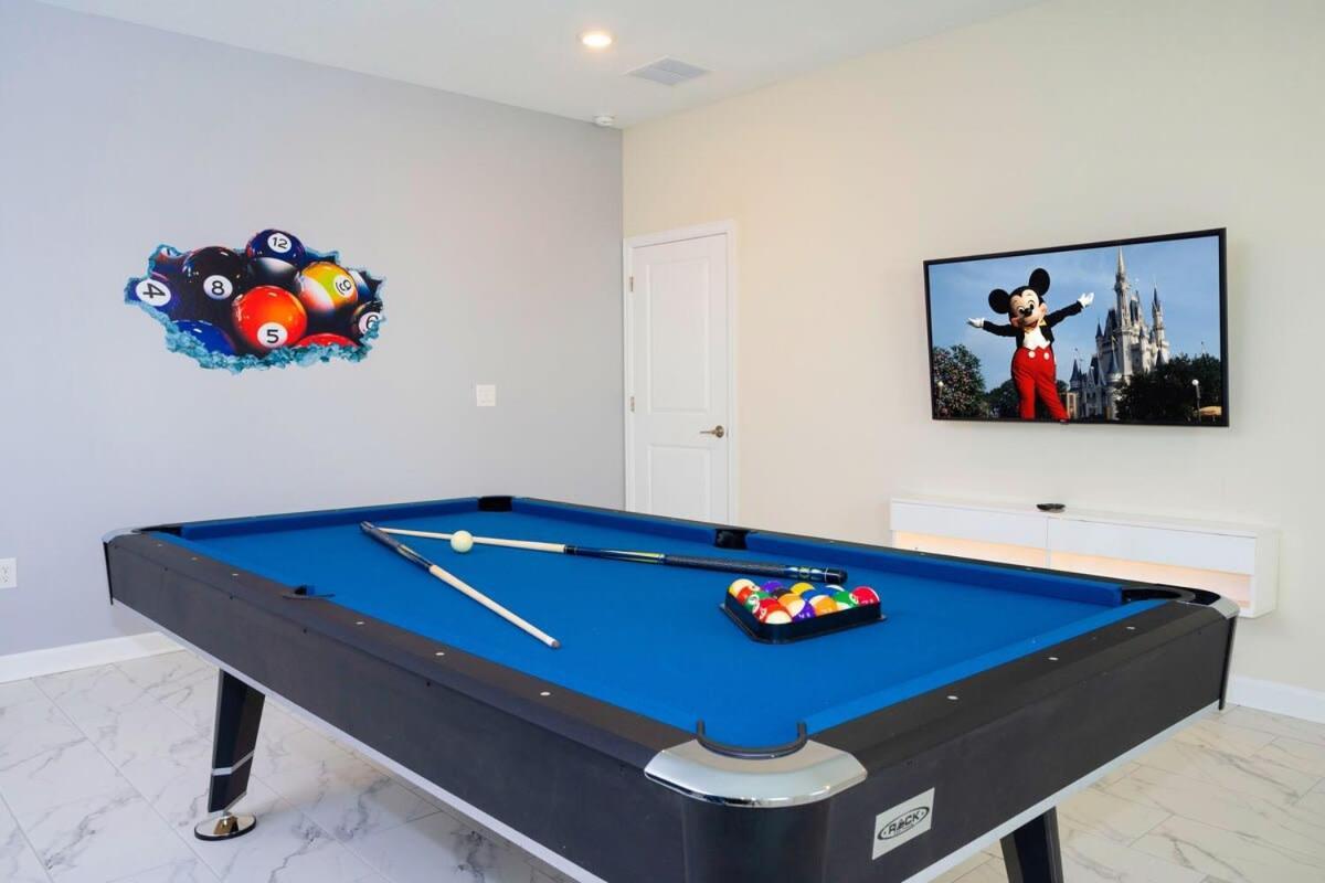 Marvelous 7Bd/5Ba Family Friendly W/ Gameroom & Pool Close To Disney 1201 Киссимми Экстерьер фото